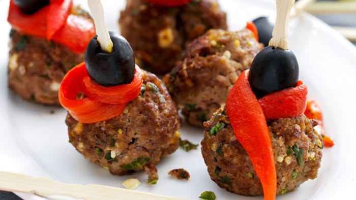 Meatballs with Feta