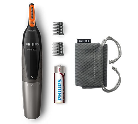 a shaver with accessories